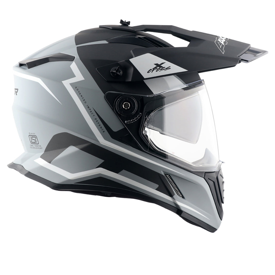 X-Cross Dual Visor Flagstaff Helmet