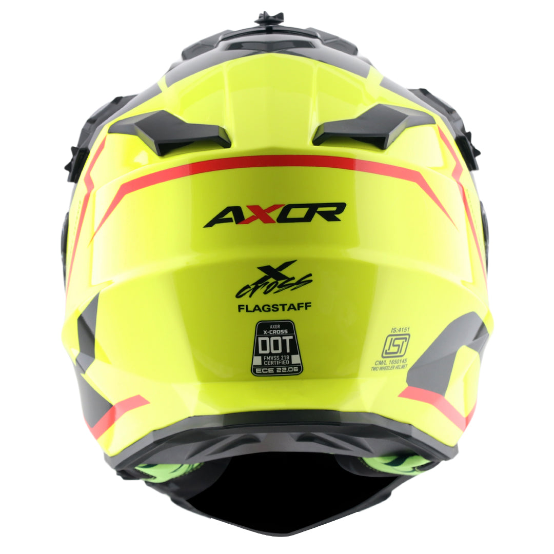 X-Cross Dual Visor Flagstaff Helmet