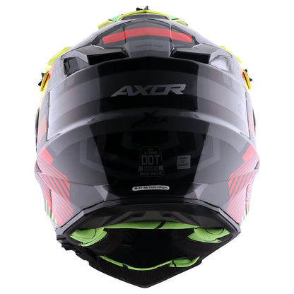 X-Cross Dual Visor Gambling Helmet