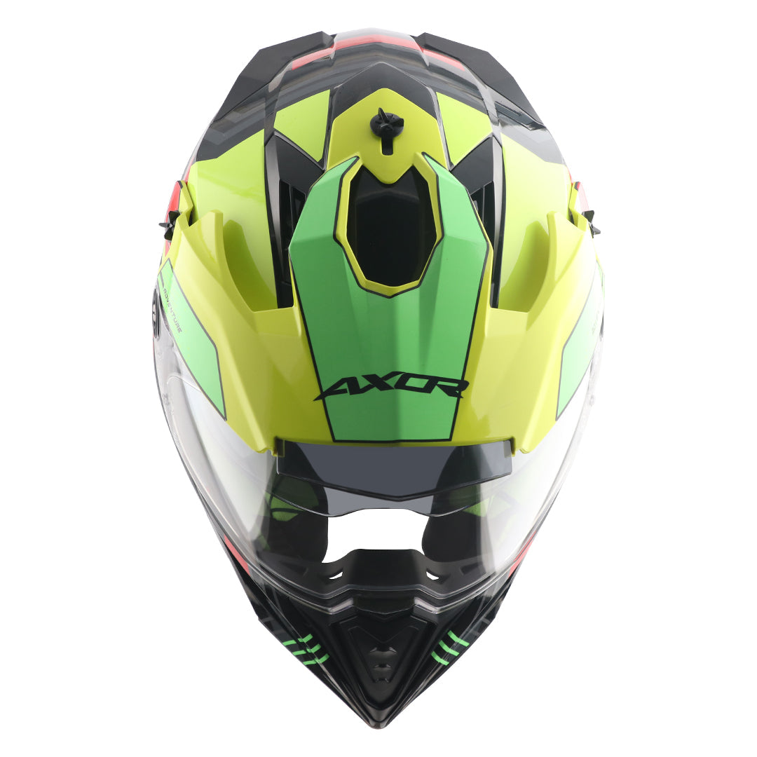 X-Cross Dual Visor Gambling Helmet